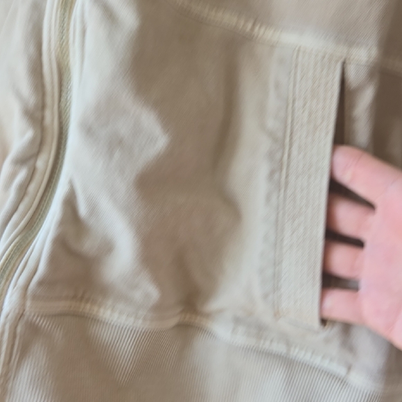 Athleta Neutral Bomber Jacket, Athleisure, Oversized, Comfort, VGUC - Picture 5 of 9